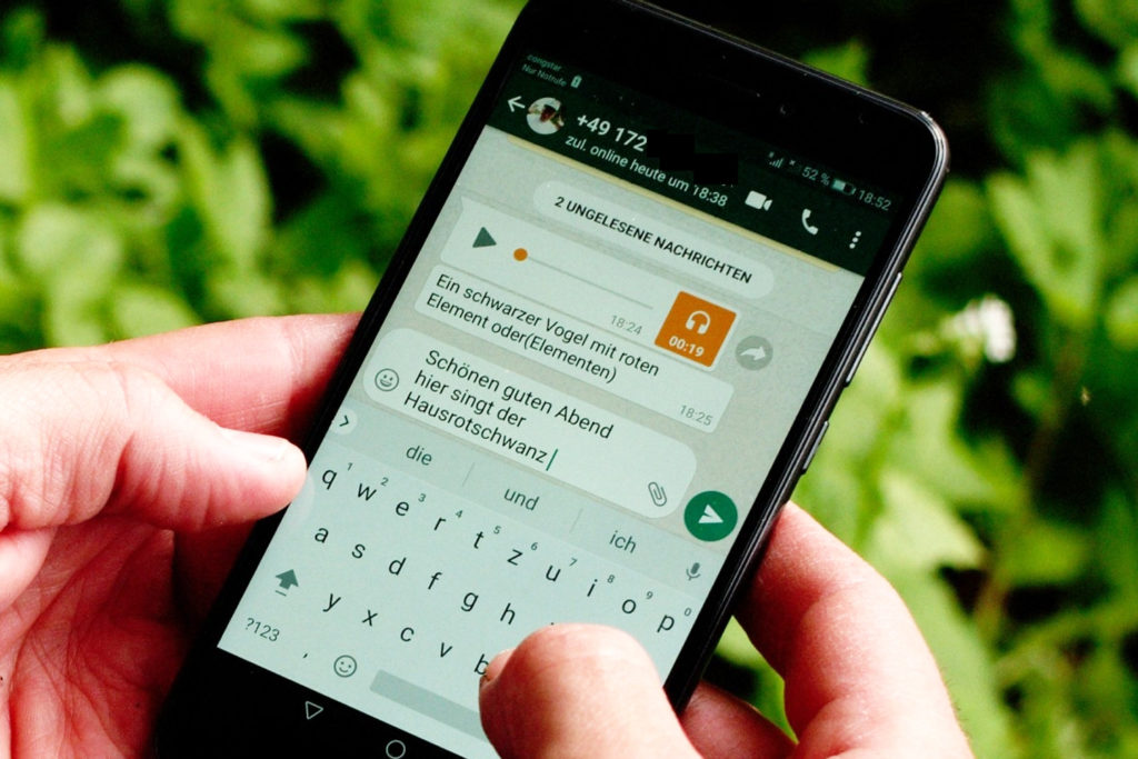 Vogelstimmenhotline (c) Markus Mayer