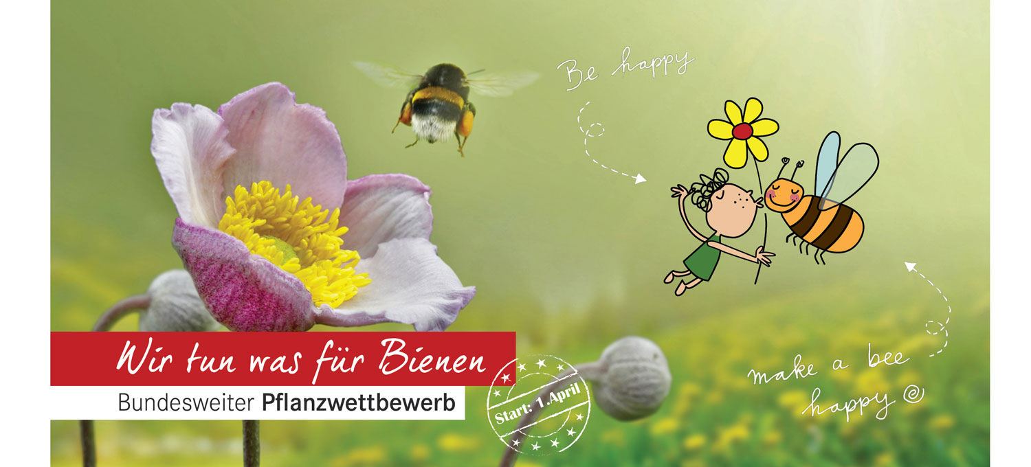 Deutschland summt | Bundesweiter Pflanzwettbewerb 2018: Wir tun was für Bienen