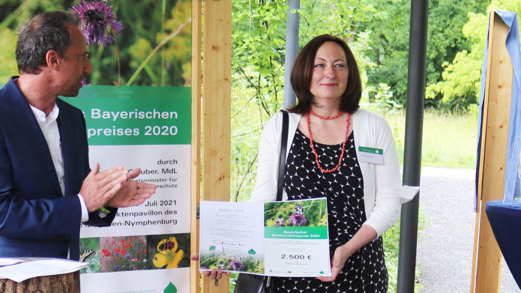 Wilder Meter gewinnt Bayerischen Biodiversitätspreis