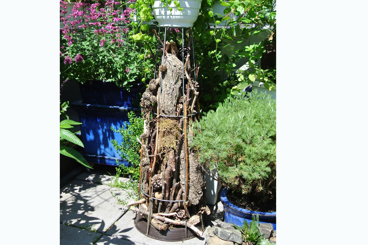 Die Totholz-Pyramide 