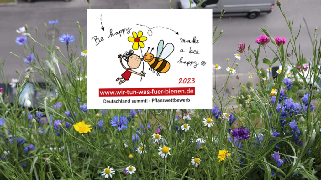 Pflanzwettbewerb „Wir tun was für Bienen“ 2023